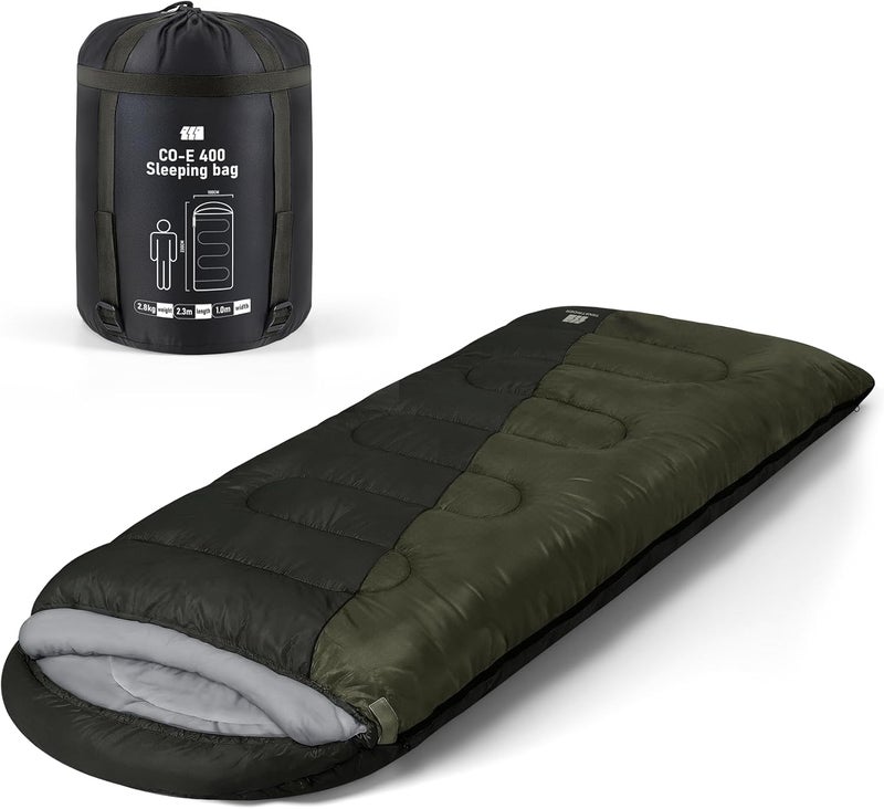 TANSTRIDER 0 Degree XXL Winter Sleeping Bags for Adults Cold Weather,Camping Sleeping Bag for Kids with Compression Sack,4 Season Camping Essentials Gear for Hiking,Traveling,Outdoor,Backpacking - Image 1